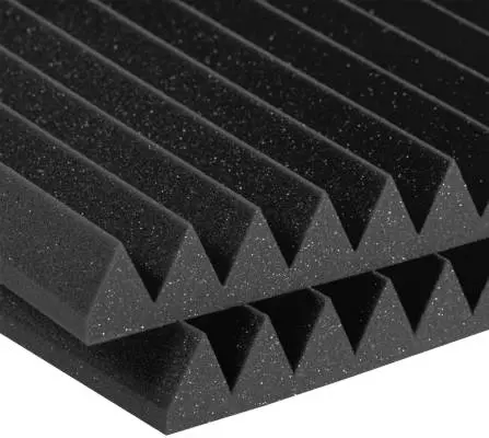 Auralex - Studiofoam 2 inch Deep Wedge (12 Pack) - Charcoal